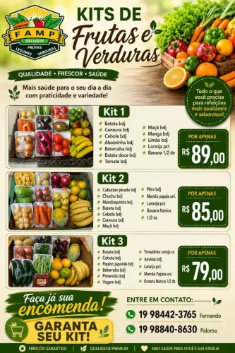 Kit Hortifruti R$79,00
