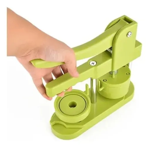 Máquina De Fazer Bótons Prensa Profissional 58mm DC-108 Verde