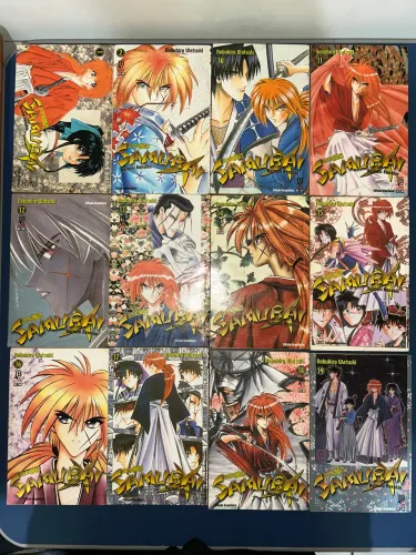 Coleção Mangá Samurai X (Rurouni Kenshin) 24 volumes