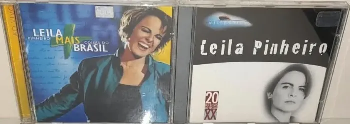 2 Cd´s,Leila Pinheiro,Mais Coisas Do Brasil & Leila Pinheiro,Serie Millennium