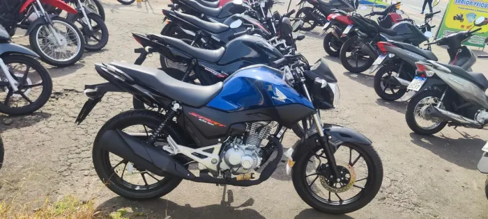 HONDA CG START 160 AZUL 2026 0 KM Shalon veículos Cariacica 