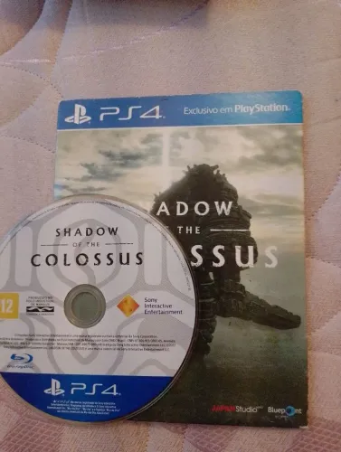 Shadow of the colossus PS4 DVD 