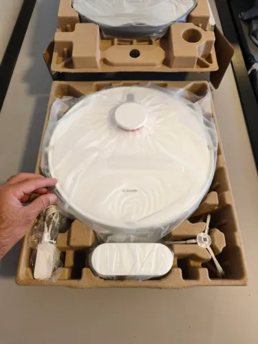 Robô aspirador Xiaomi aspira, varre, passa pano, mapeia, NOVO NA CAIXA <br>