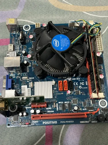 Kit Intel core i5 4570+ 12gb de RAM+ placa Wi-Fi
