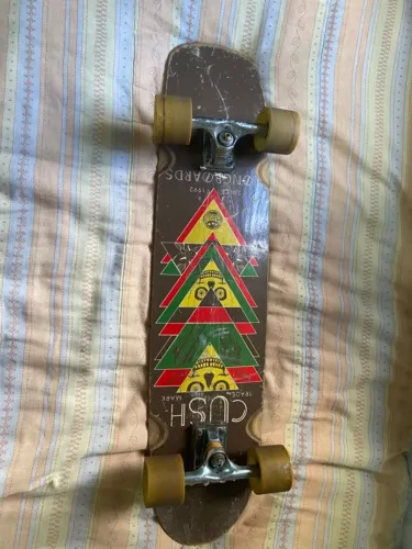 Longboard Cush Anchor Skull Grand Cruiser Vintage Original Completo