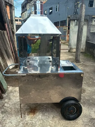VENDA DE CARRINHO DE CHURRASCO SEMINOVO