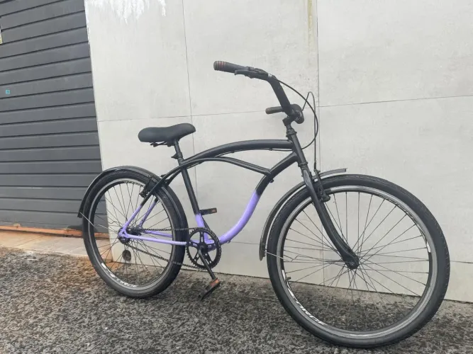 Bicicleta caiçara aro 26 revisada com nota 