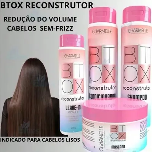 Kit capilar desmaia cabelo completo