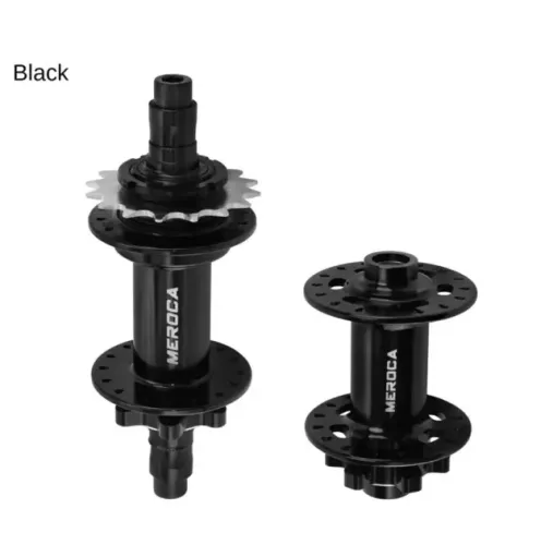 Par De Cubos Meroca-k7 32 Furos Mtb Hubs Mbx Preto BARULHENTO