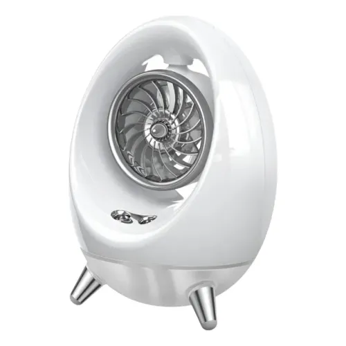 Mini Ventilador Umidificador Spray USB Portátil LED 4 Velocidades Climatizador One-X Ven-8