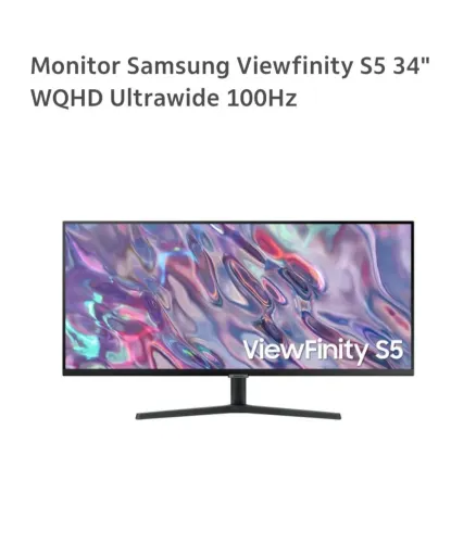Monitor Samsung Ultrawide 34 pol. S5 