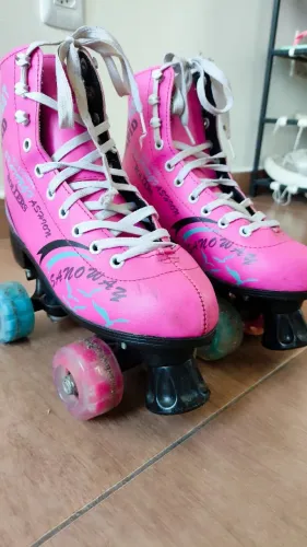 Patins infantil tamanho 34 usado