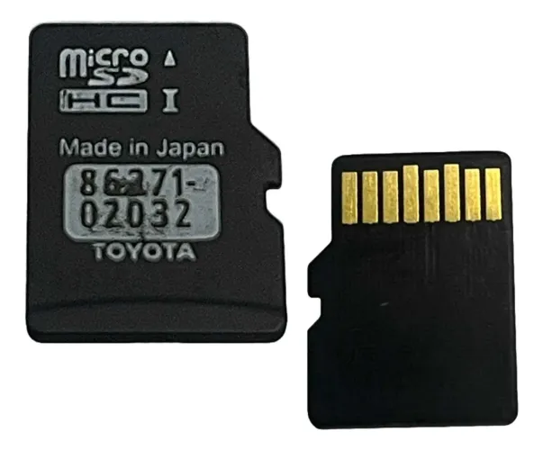 Cartão Micro Sd Mapas Gps Toyota Corolla Hilux Sw4 2014 2019