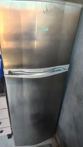Geladeira consul Frost Free inox