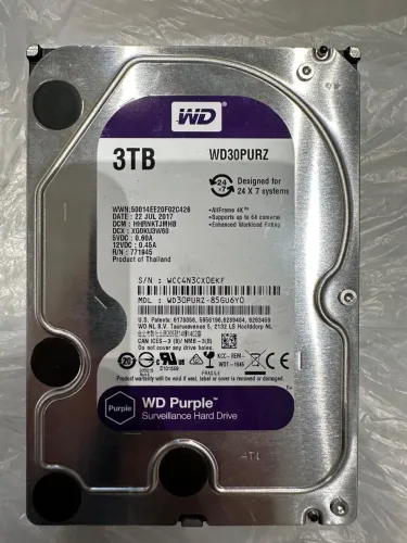 HD WD PURPLE 3TB