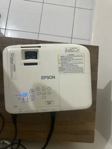 Projetor Epson PowerLite X41+ 3600lm branco