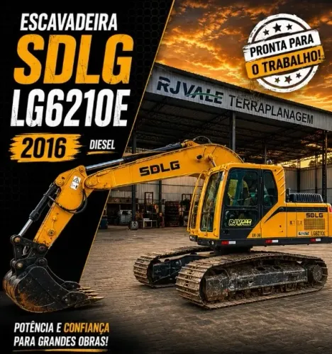 Escavadeira Hidráulica SDLG LG 6210