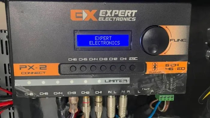 Processador de audio expert 6 canais bluetooth