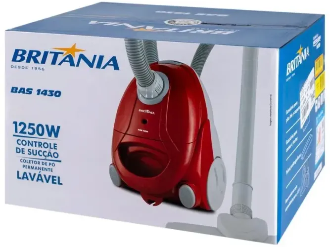 Aspirador de Pó Britânia 1250W Bas1430