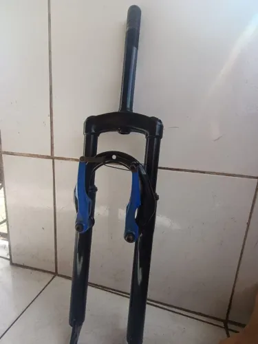 Garfo de bicicleta aro 26 amortecedor v-brake suspensão standard- 21.1mm rosca fina