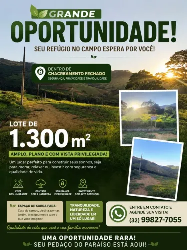 Terreno ( Em Ubá)