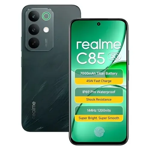 Celular Realme C85 RMX5253 Dual Chip 256GB 5G - Novo lacrado!
