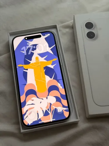 iPhone 16 128GB na caixa e em perfeito estado 
