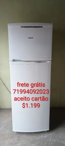 Consul Frost Free 390L EXCELENTE $1.199 frete grátis *23 aceito cartão