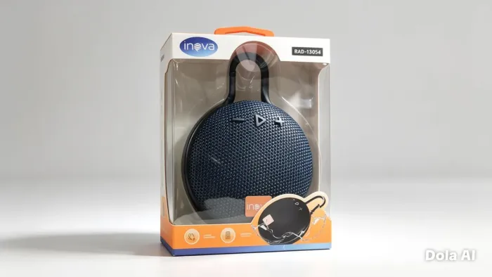 Caixa de Som Bluetooth Inova RAD-13054 - Resistente Água | Potente e Portátil