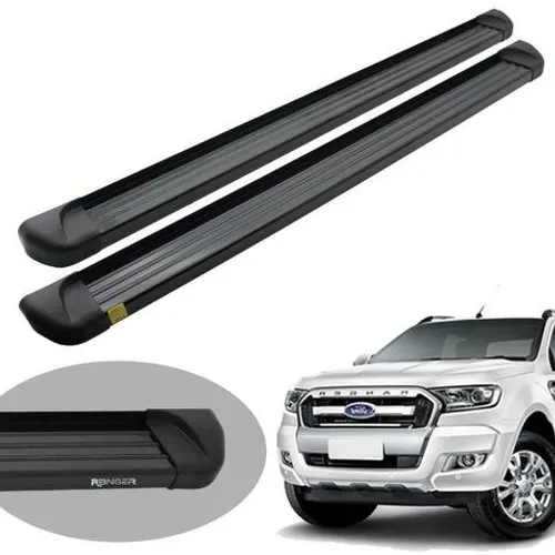 Estribo Plataforma de Alumínio Cek Ford Ranger 2013 à 2019