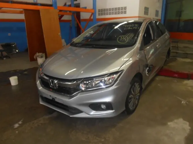 Honda City 2017 Airbag Farol Capo Motor Porta Suspensão Cambio Mecanica Sucata