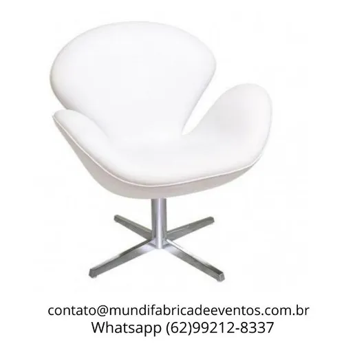 Aluguel Poltrona Swan para eventos e Lives