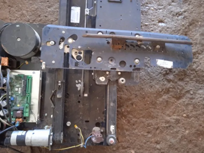 portas elevador wittur placas midi supra com motor e suportes