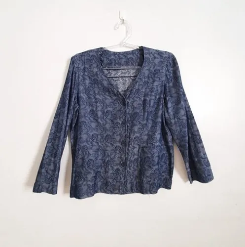 Blusa manga longa feminina