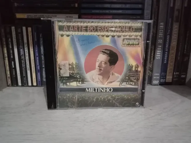 Cd Miltinho a arte do espetáculo 