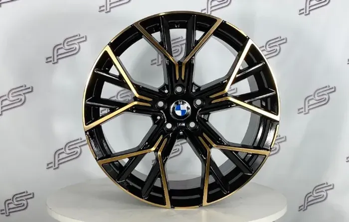 Rodas Bmw M8 Preto Diamante Bronze 5x112 - 19x8 e 19x9