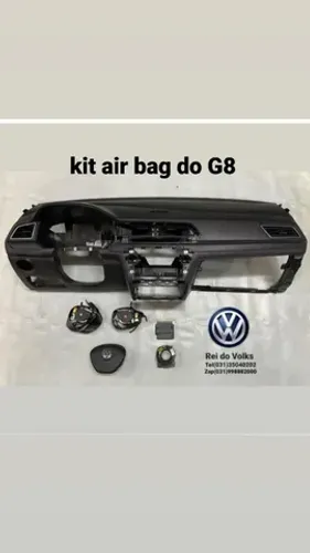 Kit air bag do Gol, Voyage e Saveiro  2018 a 2023