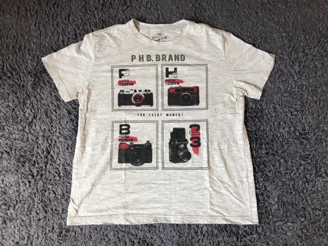 Camiseta cinza tamanho M