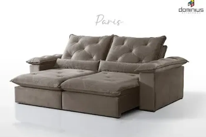 Sofá retrátil reclinável Marechal