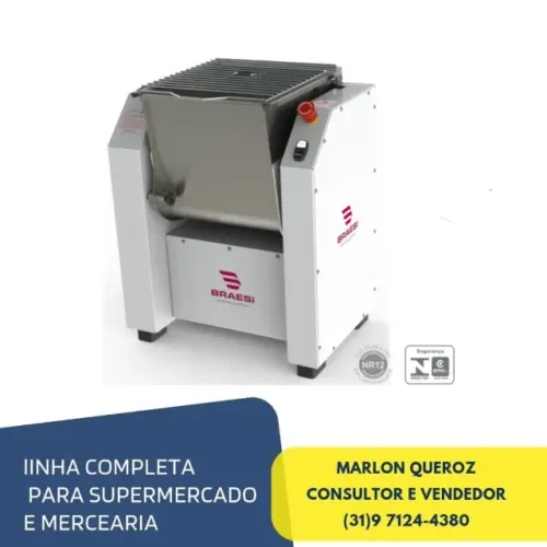 Amassadeira Semi Rápida 15 KG Braesi