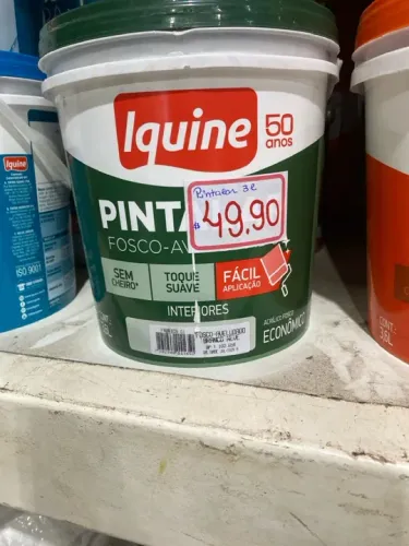 Tinta Iquine Pintalar 3,6L Branco Neve