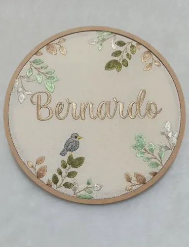 Quadro/Bastidor Bordado Personalizado 