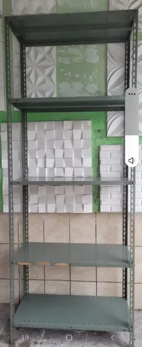 Estante de Aço - 6 Prateleiras - Ideal para Organização