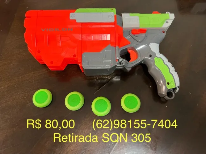 Nerf Vigilón - Pistola de Dardos