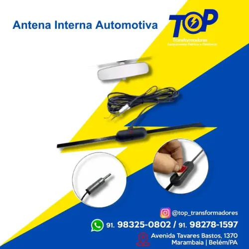 Antena automotiva (interna)