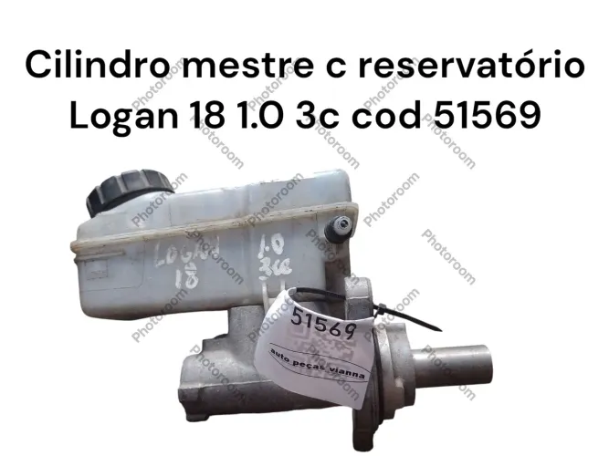 Cilindro Mestre Logan 18 1.0 3c - Cód. 51569
