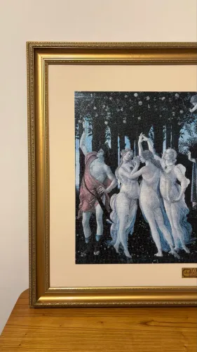 Quadro moldura provençal 