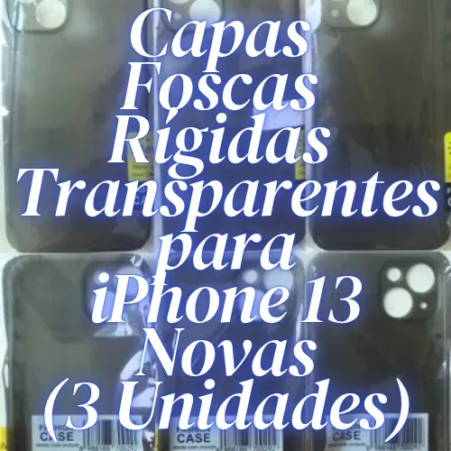 Capas Foscas Rígidas para iPhone 13 Novas
