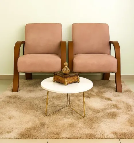 Kit Poltronas e Mesa Mostruário e Tapete