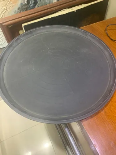Bandeja Redonda 35 Cm Antiderrapante Garçom (8 unidades)